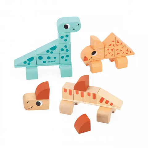 Janod Play Blocks | Cubikosaurus