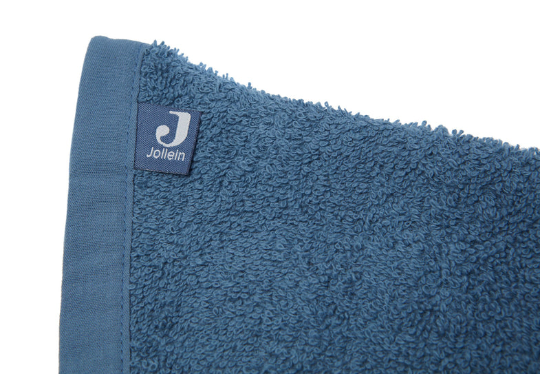 Jollein Terry Wash Cloth with ears | Jeans Blue