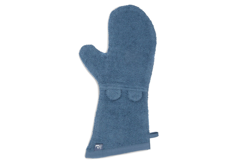 Jollein Terry Wash Cloth with ears | Jeans Blue