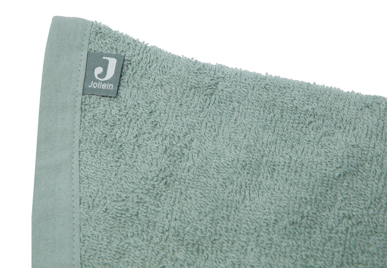 Jollein Terry Wash Cloth with ears | Ash Green