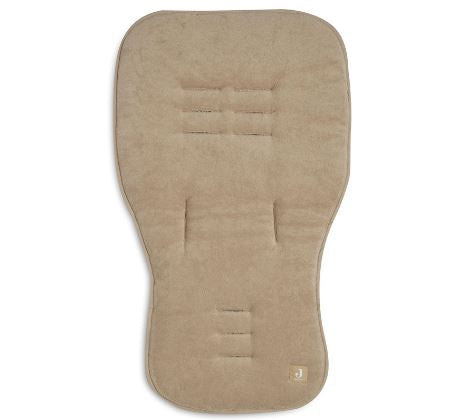 Jollein Universal Buggy Seat Cushion Terry cloth | Biscuit