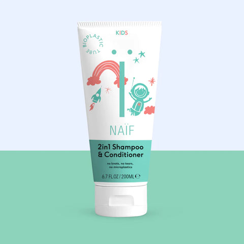 Naïf 2-in-1 shampoo & conditioner for kids