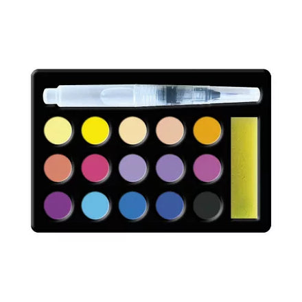 Janod Craft Set Aquarel Painting by number | Unicorns