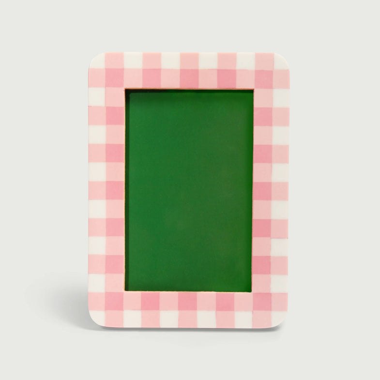 &Klevering Photo frame | Vichy Pink