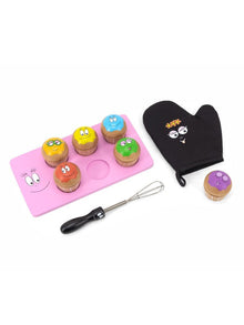 Label Label Barbapapa Wooden Cupcakes Set