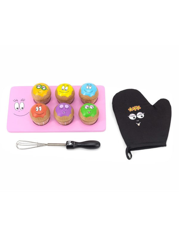 Label Label Barbapapa Wooden Cupcakes Set