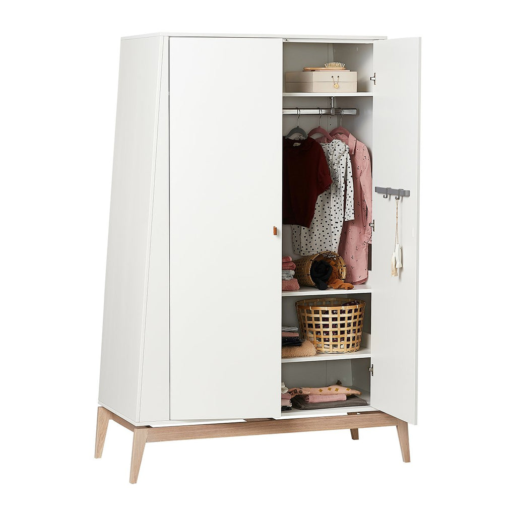 Leander Luna Cabinet Large I White / Oak