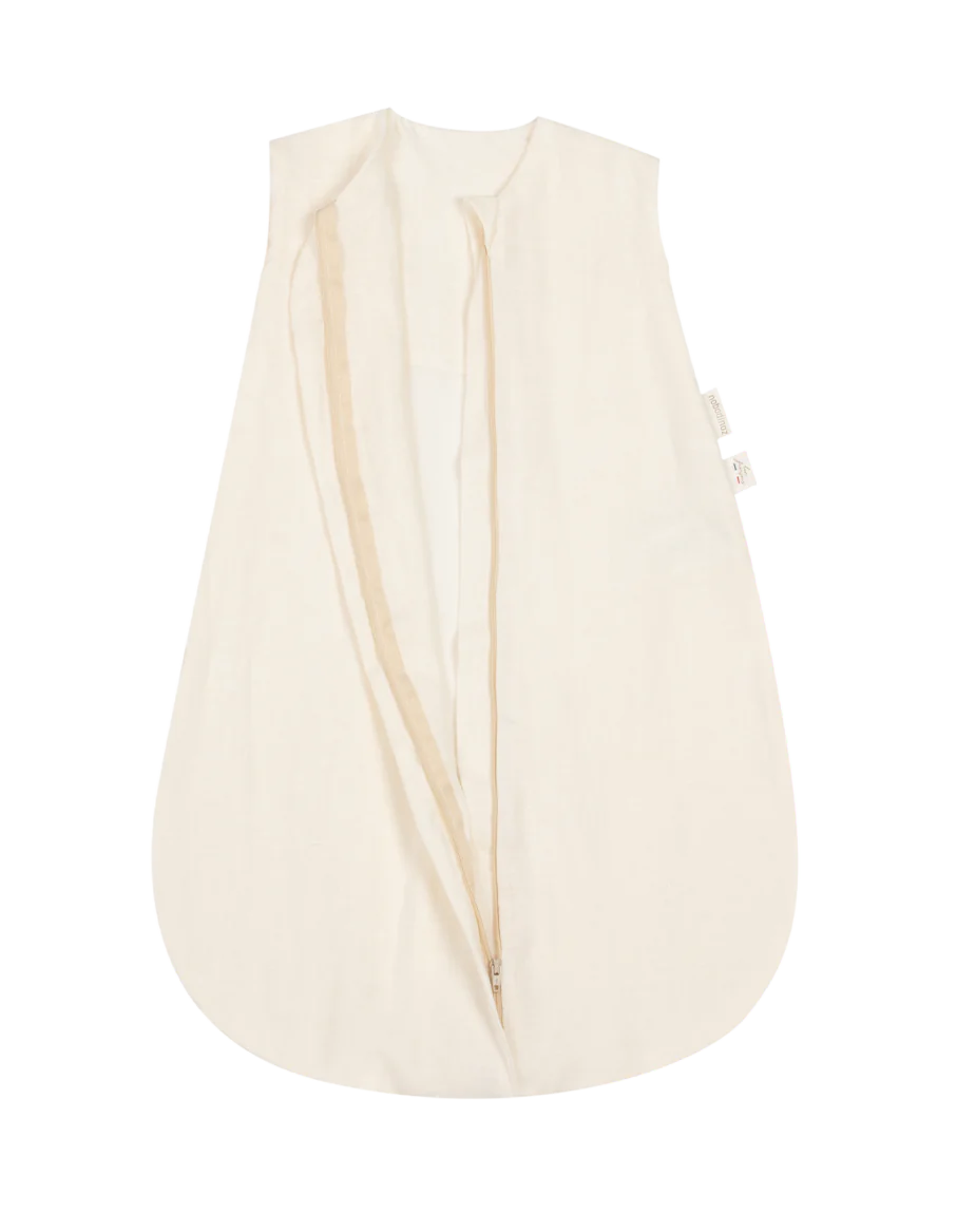 Nobodinoz Lin Français Light Sleeping bag 0-6m | Off white