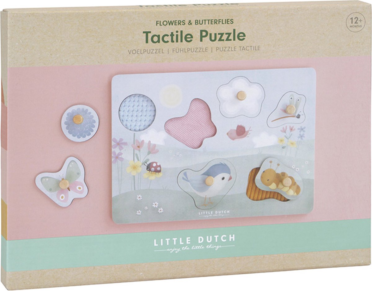 Little Dutch Field Puzzle Flowers & Butterflies