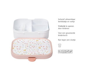 Mepal Little Dutch Lunchbox Campus | Flowers & Butterflies