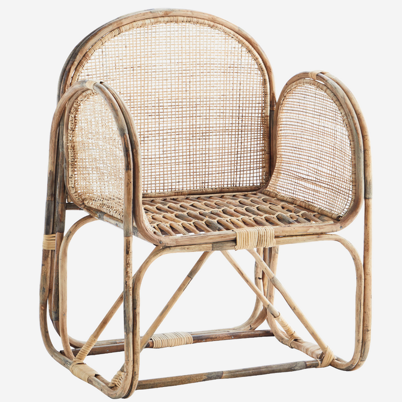 Madam Stoltz Bamboo Chair I Natural