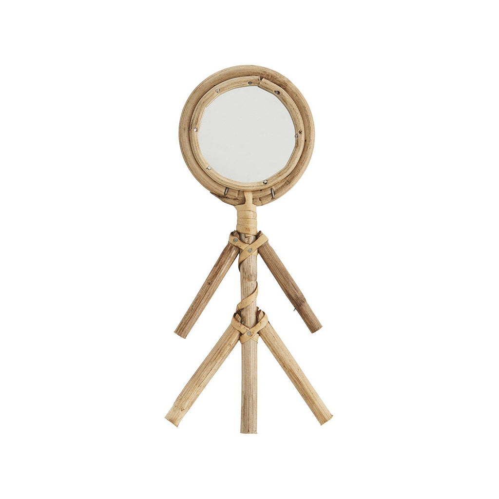 Madam Stoltz Small Mirror Bamboo