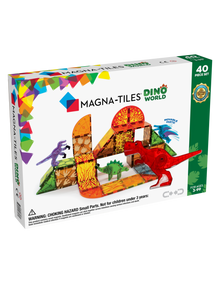 Magna-Tiles Dino World | 40-piece set