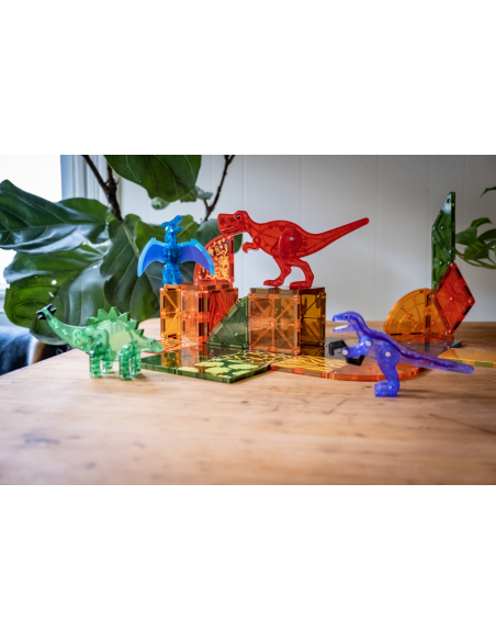 Magna-Tiles Dino World XL | 50-piece set