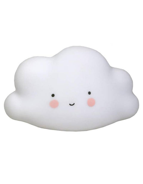 A Little Lovely Company Cloud Lamp White Small