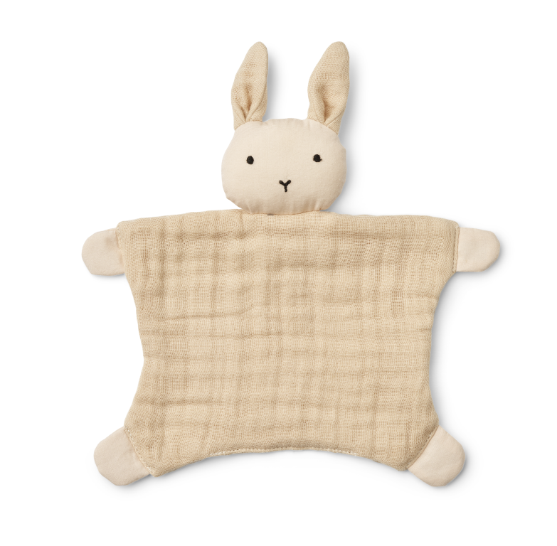 Liewood Amaya Cuddle cloth - Cuddle Teddy Cloth Rabbit | Apple Blossom