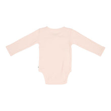 Little Dutch Romper Pink with Long Sleeve | Rib pink