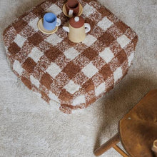 Lorena Canals Pouffe 20x40x40cm | Vichy Toffee