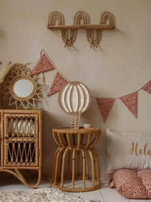 Little Lights Lamp Hot Air Balloon | Light Brown