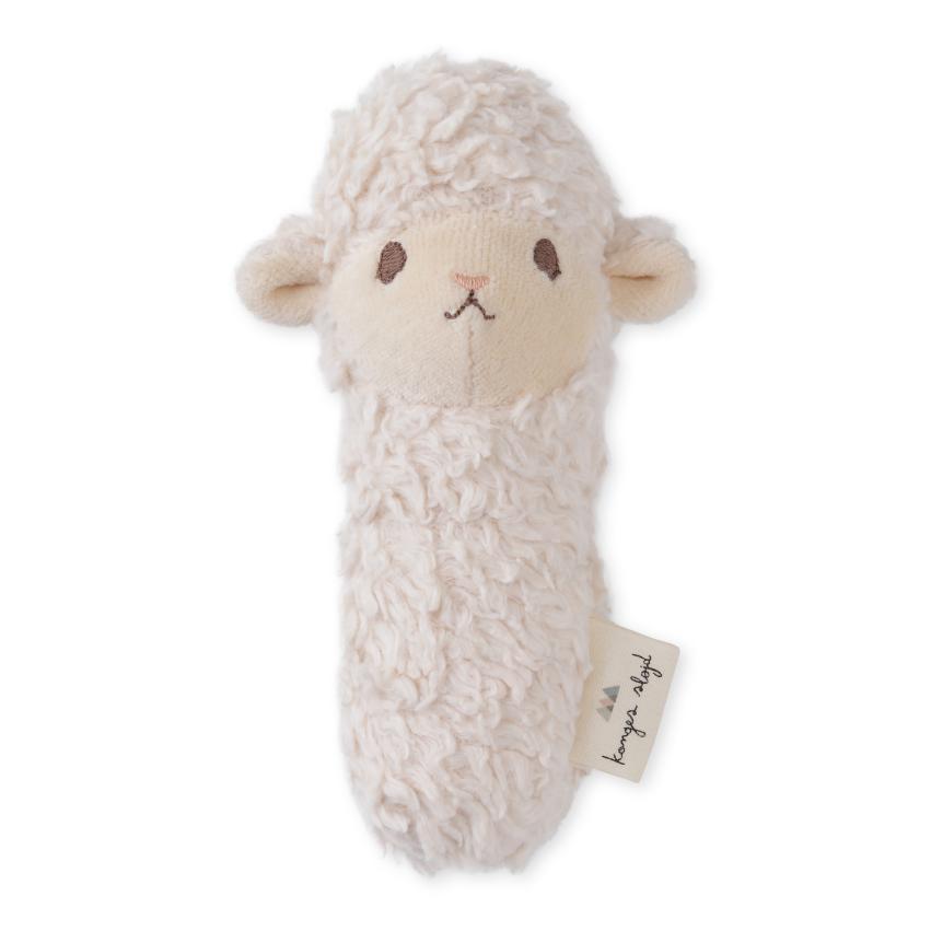 Konges Sløjd Petit Hand Rattle Terry Animals | Sheep