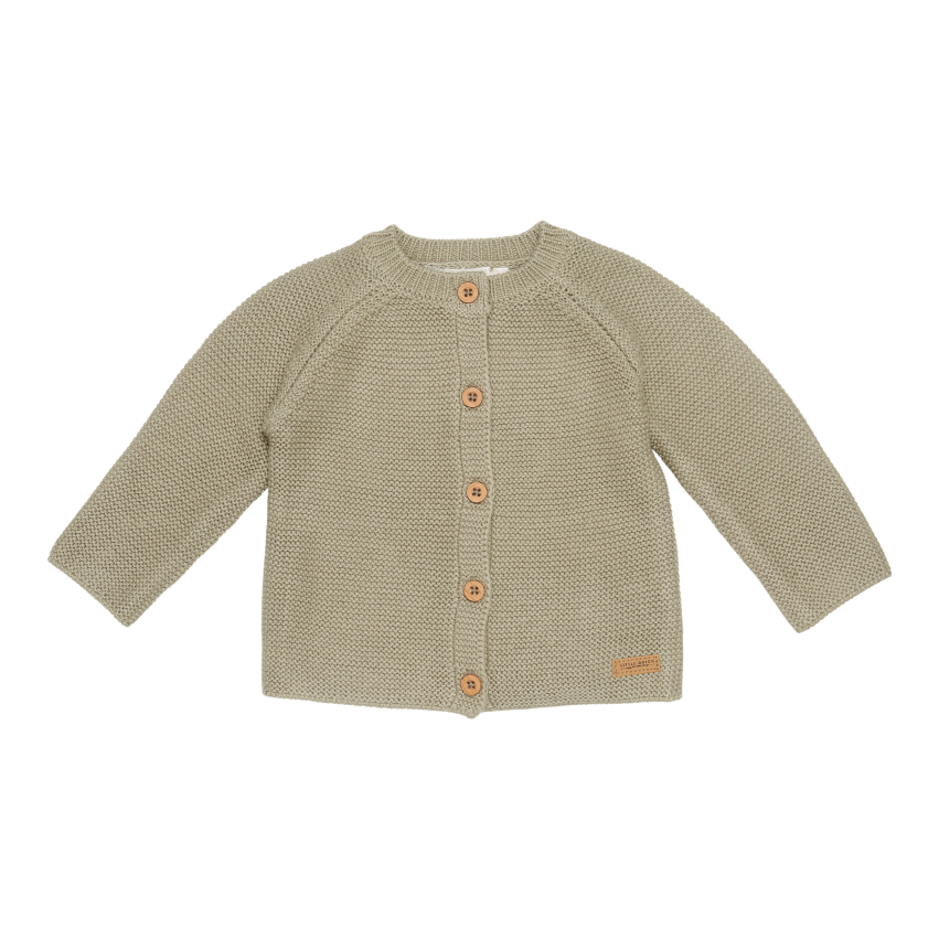 Little Dutch cardigan Knit | Olive