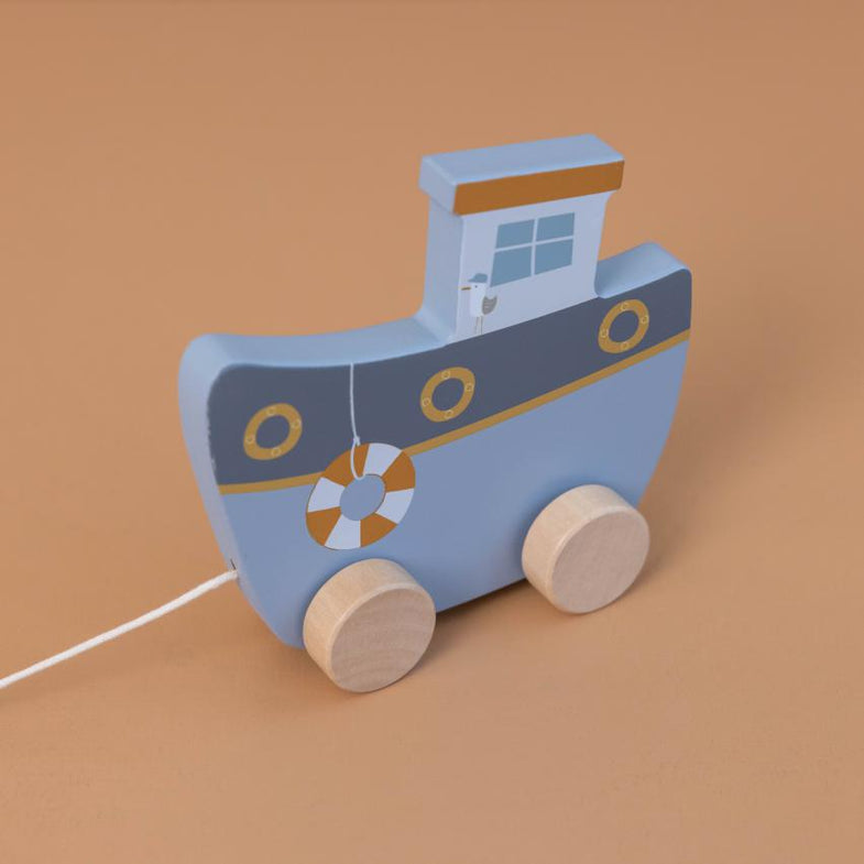 Little Dutch Boat Pull Toy | Sailors Bay
