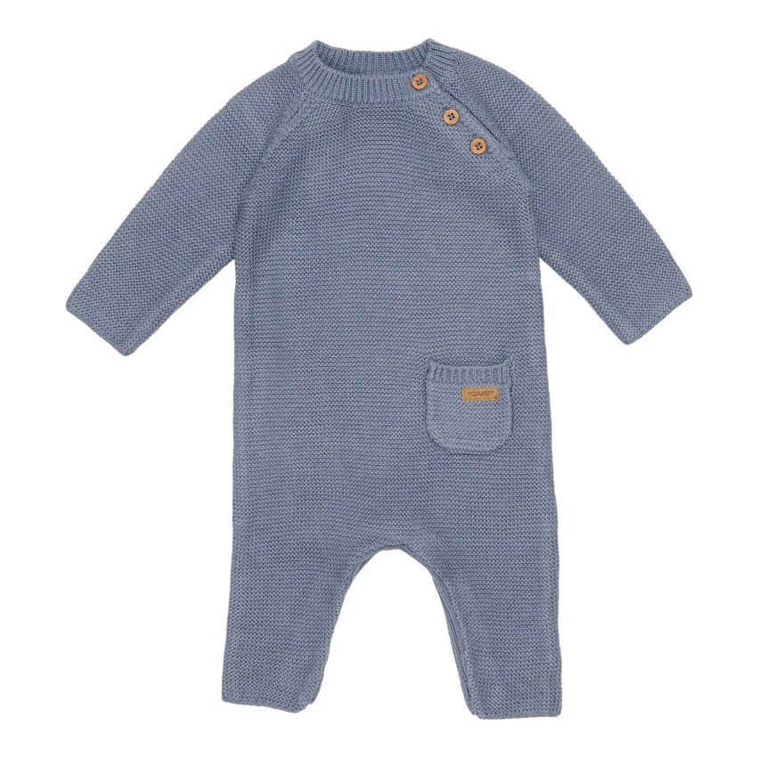 Little Dutch Baby suit Onesie Knit | Blue