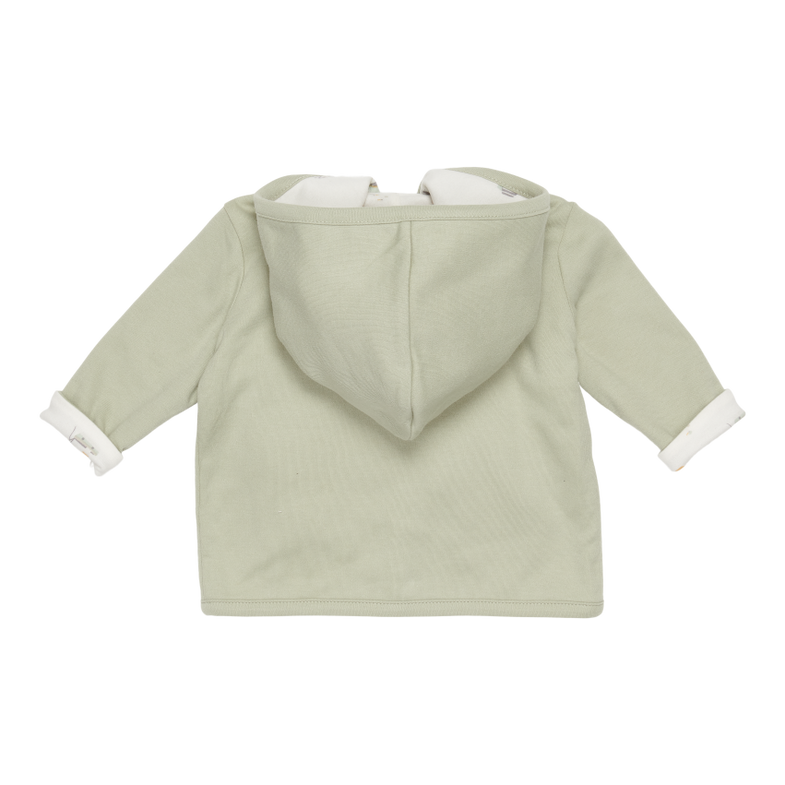 Little Dutch Baby Jacket Reversible | Sailors Bay White /Olive