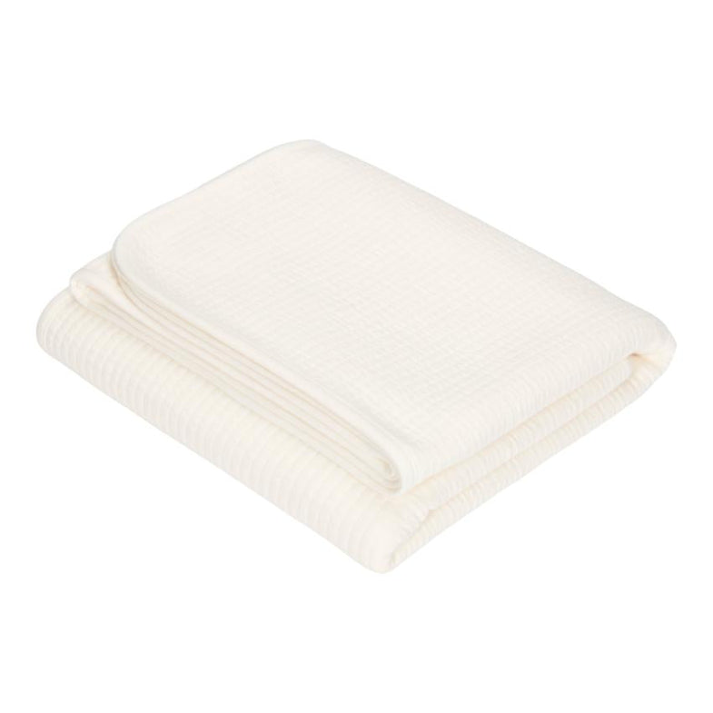 Little Dutch Crib blanket 110x140cm | Pure Soft White