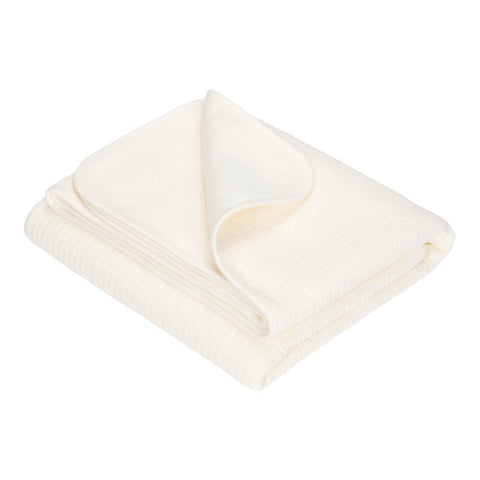 Little Dutch Crib Blanket | Pure Soft White
