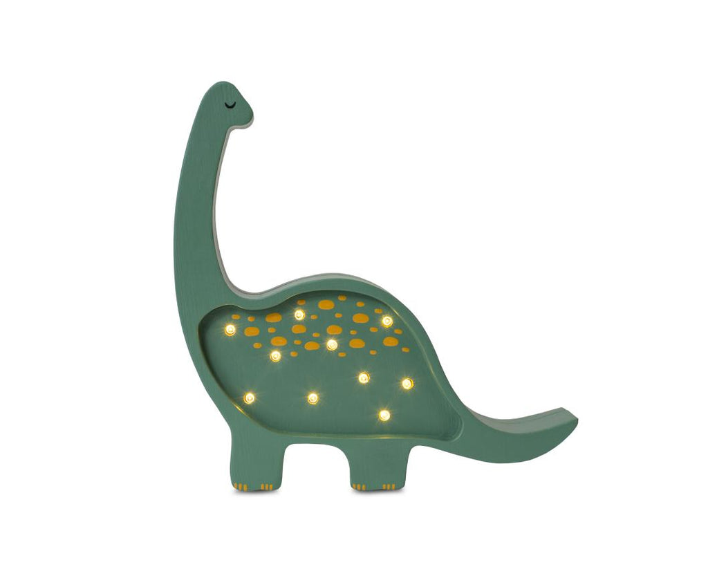 Little Lights Lamp Dino Mini Lamp | Military Green