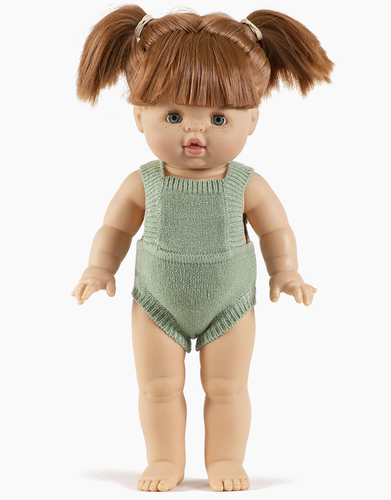 Minikane doll clothes Lou Knitted Romper | Thé Vert