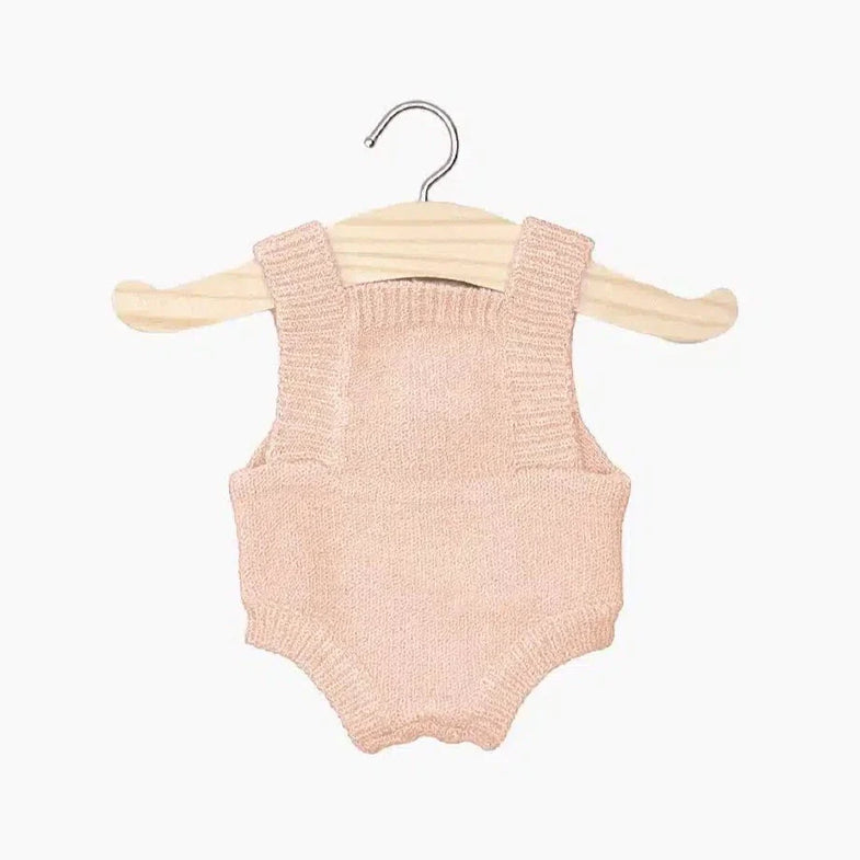 Minikane doll clothes Lou Knitted Romper | Pink baby
