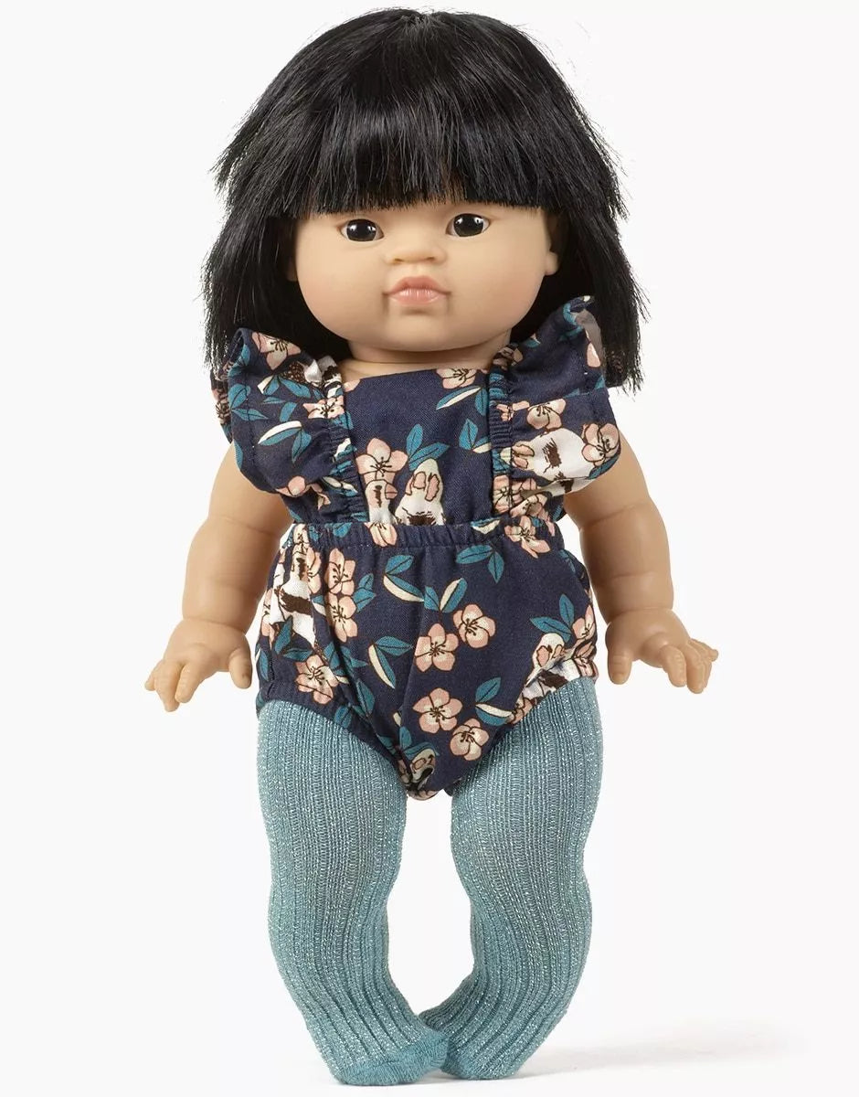 Minikane doll clothes Lou Rétro Romper | Mandarins