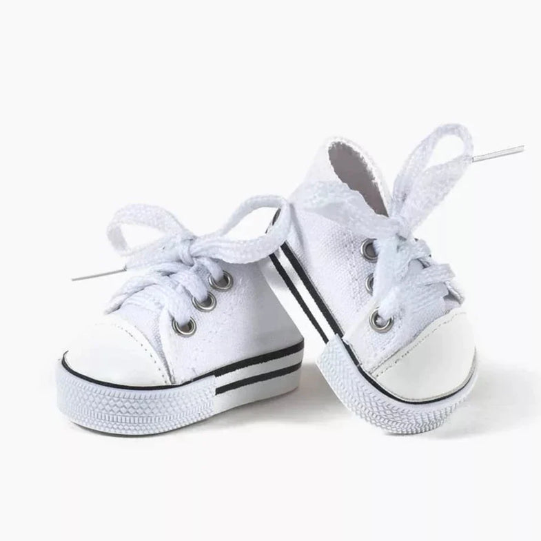 Minikane dolls shoes | White