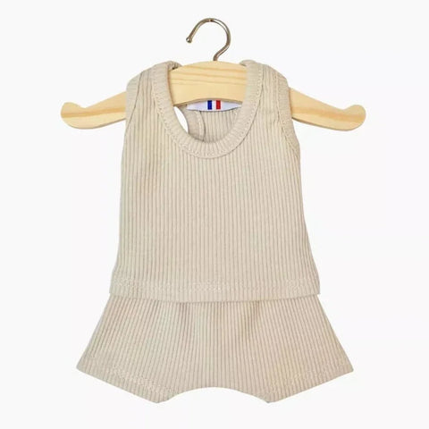 Minikane doll clothes underwear Marcel | Beige