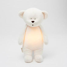 Moonie Cuddle Toy Heart Rate and Light | Bear Cream