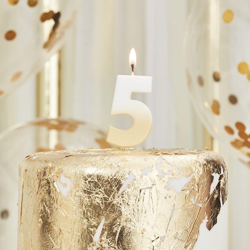 Gouden Gold Ombre kaarsje 5