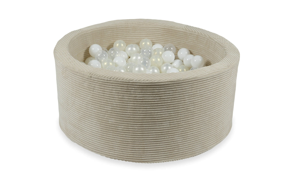 Moje Ballspit 90x40cm | Rib Velvet Beige