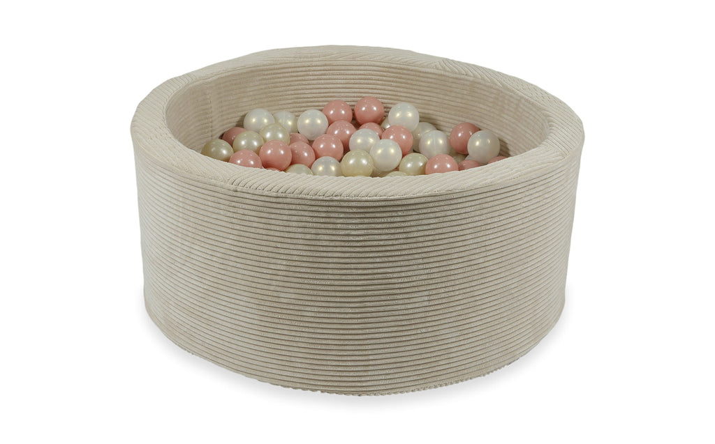 Moje Ballspit 90x40cm | Rib Velvet Beige