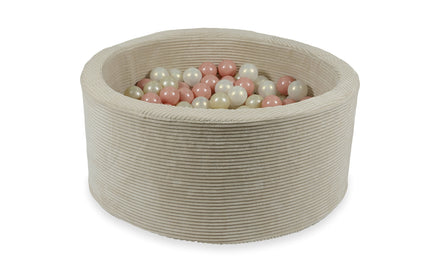 Moje Ballspit 90x40cm | Rib Velvet Beige