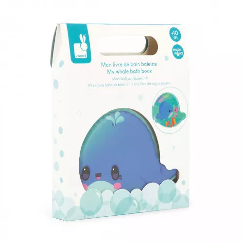 Janod Bath Book | Whale