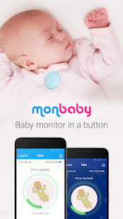 Monbaby SmartButton baby monitor breathing and position sensor
