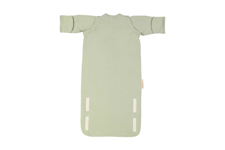 Puckababy Newborn Sleeping bag with detachable sleeves 0-6m | Cotton Olive