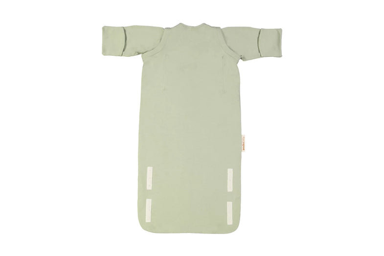 Puckababy Newborn Sleeping bag with detachable sleeves 0-6m | Cotton Olive