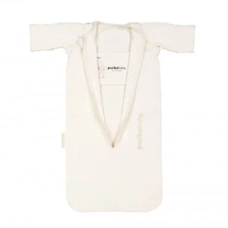 Puckababy Newborn Sleeping bag with detachable sleeves 0-6m | Pure