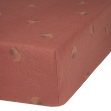 Nobodinoz fitted sheet Wabi Sabi 70x140x15cm | Blossom Rosewood