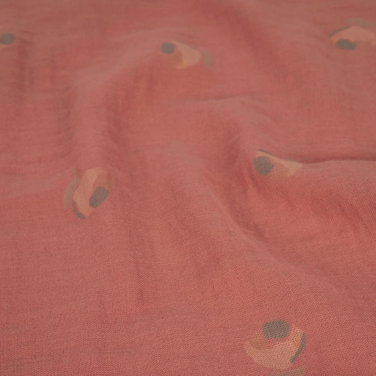 Nobodinoz fitted sheet Wabi Sabi 70x140x15cm | Blossom Rosewood