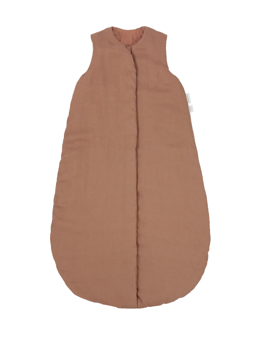 Nobodinoz Lin Français Mid Warm Sleeping Bag 6-18m | Noisette