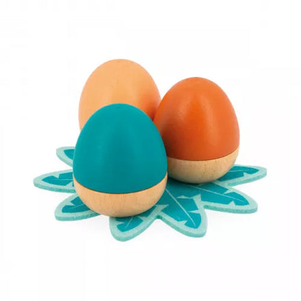 Janod Wooden Surprise Eggs | Dino